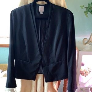 Halogen Black Blazer, Size L, EUC